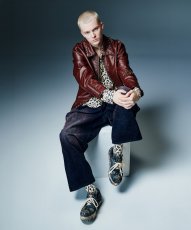 画像30: 【glamb 2026 Winter先行予約】glamb グラム / Gloss Flockey Denim Pants (2色展開) (30)