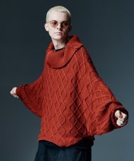 画像19: 【glamb 2026 Winter先行予約】glamb グラム / Double Head Pullover Knit (3色展開) (19)