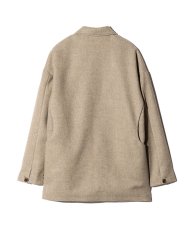 画像4: 【glamb 2026 Winter先行予約】glamb グラム / Single Button Oversize Coat (2色展開) (4)