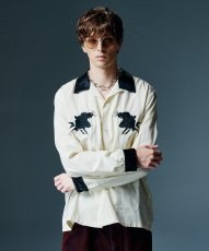 画像14: 【glamb 2026 Winter先行予約】glamb グラム / Ska Bowling Shirt (3色展開) (14)