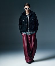 画像21: 【glamb 2026 Winter先行予約】glamb グラム / Bleach Check Shirt (2色展開) (21)