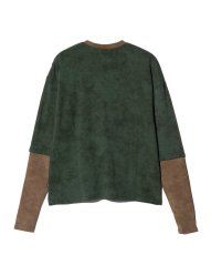 画像3: 【glamb 2026 Winter先行予約】glamb グラム / Layered Sleeves Sweat (2色展開) (3)