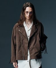 画像16: 【glamb 2026 Winter先行予約】glamb グラム / Loose Riders Jacket (2色展開) (16)