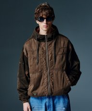 画像5: 【glamb 2026 Winter先行予約】glamb グラム / Remake Hooded Work Jacket (2色展開) (5)