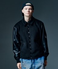 画像14: 【glamb 2026 Winter先行予約】glamb グラム / Collared Stadium Jacket (2色展開) (14)