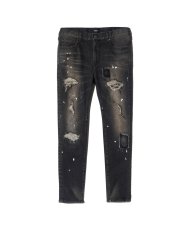 画像2: 【glamb 2026 Winter先行予約】glamb グラム / Heavy Remake Slim Denim (2色展開) (2)