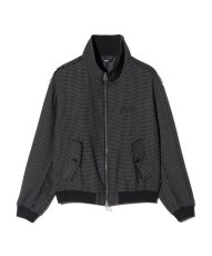 画像2: 【glamb 2026 Winter先行予約】glamb グラム / Damage Houndstooth Jacket (2色展開) (2)
