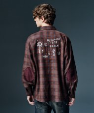 画像13: 【glamb 2026 Winter先行予約】glamb グラム / Mixture Check Shirt (2色展開) (13)