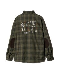 画像2: 【glamb 2026 Winter先行予約】glamb グラム / Mixture Check Shirt (2色展開) (2)