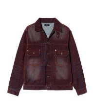 画像3: 【glamb 2026 Winter先行予約】glamb グラム / Gloss Flockey Denim Set Up (2色展開) (3)