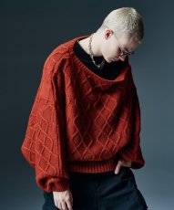 画像18: 【glamb 2026 Winter先行予約】glamb グラム / Double Head Pullover Knit (3色展開) (18)