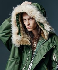 画像10: 【glamb 2026 Winter先行予約】glamb グラム / Luxe Flight Jacket (3色展開) (10)