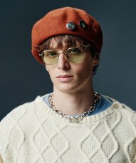 画像20: 【glamb 2026 Winter先行予約】glamb グラム / Cinematic Basque Beret (4色展開) (20)
