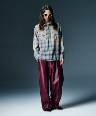 画像16: 【glamb 2026 Winter先行予約】glamb グラム / Bleach Check Shirt (2色展開) (16)