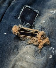 画像4: 【glamb 2026 Winter先行予約】glamb グラム / Heavy Remake Slim Denim (2色展開) (4)