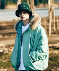 画像32: 【glamb 2026 Winter先行予約】glamb グラム / Synth Leather Puff Jacket (4色展開) (32)