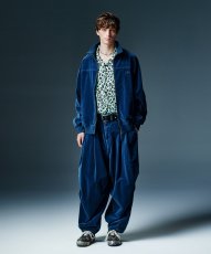 画像12: 【glamb 2026 Winter先行予約】glamb グラム / Indigo Velveteen Set Up (1色展開) (12)