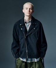 画像12: 【glamb 2026 Winter先行予約】glamb グラム / Loose Riders Jacket (2色展開) (12)
