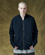 画像10: 【glamb 2026 Winter先行予約】glamb グラム / Round Hem Bomber Jacket (2色展開) (10)