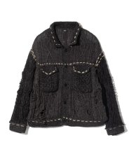 画像2: 【glamb 2026 Winter先行予約】glamb グラム / Damage Knit Jacket (2色展開) (2)