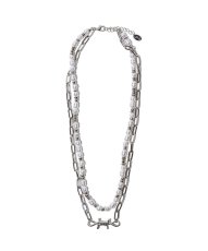 画像2: 【glamb 2026 Winter先行予約】glamb グラム / Pearl Punk Necklace (1色展開) (2)