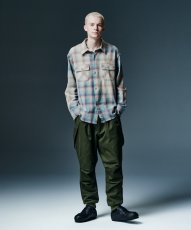 画像17: 【glamb 2026 Winter先行予約】glamb グラム / Bleach Check Shirt (2色展開) (17)