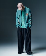 画像16: 【glamb 2026 Winter先行予約】glamb グラム / Jacquard Knit Blouson (2色展開) (16)