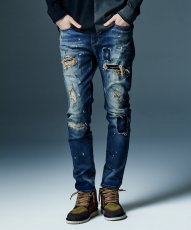 画像12: 【glamb 2026 Winter先行予約】glamb グラム / Heavy Remake Slim Denim (2色展開) (12)