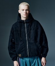 画像9: 【glamb 2026 Winter先行予約】glamb グラム / Remake Hooded Work Jacket (2色展開) (9)