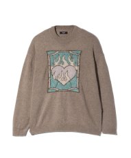 画像2: 【glamb 2026 Winter先行予約】glamb グラム / Jacquard Pullover Knit (2色展開) (2)