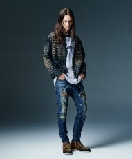 画像25: 【glamb 2026 Winter先行予約】glamb グラム / Bleach Check Shirt (2色展開) (25)