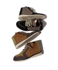 画像9: 【glamb 2026 Winter先行予約】glamb グラム / Leather Mid-Cut Sneakers (2色展開) (9)