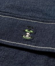 画像5: 【glamb 2026 Winter先行予約】glamb グラム / Eaten Apple Denim Shirt (2色展開) (5)