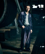 画像26: 【glamb 2026 Winter先行予約】glamb グラム / Gloss Flockey Denim Jacket (2色展開) (26)