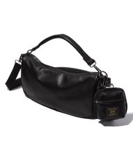 画像2: 【glamb 2026 Winter先行予約】glamb グラム / 2Way Leather Sacoche Bag (2色展開) (2)