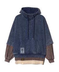 画像2: 【glamb 2026 Winter先行予約】glamb グラム / Tri Layered Hoodie (3色展開) (2)