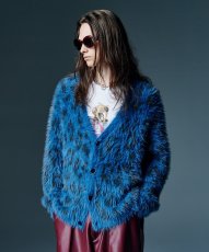 画像5: 【glamb 2026 Winter先行予約】glamb グラム / Shaggy Leopard Cardigan (2色展開) (5)