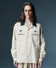 画像11: 【glamb 2026 Winter先行予約】glamb グラム / Chemical Burn Bowling Shirt (2色展開) (11)