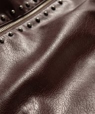 画像35: 【glamb 2026 Winter先行予約】glamb グラム / Synth Leather Studs Jacket (3色展開) (35)
