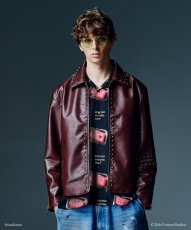 画像13: 【glamb 2026 Winter先行予約】glamb グラム / Synth Leather Studs Jacket (3色展開) (13)