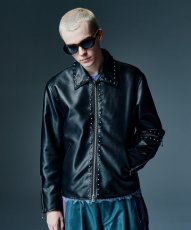 画像5: 【glamb 2026 Winter先行予約】glamb グラム / Synth Leather Studs Jacket (3色展開) (5)