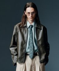画像12: 【glamb 2026 Winter先行予約】glamb グラム / Synth Leather Studs Jacket (3色展開) (12)