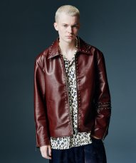 画像15: 【glamb 2026 Winter先行予約】glamb グラム / Synth Leather Studs Jacket (3色展開) (15)