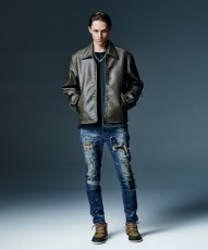 画像18: 【glamb 2026 Winter先行予約】glamb グラム / Synth Leather Studs Jacket (3色展開) (18)
