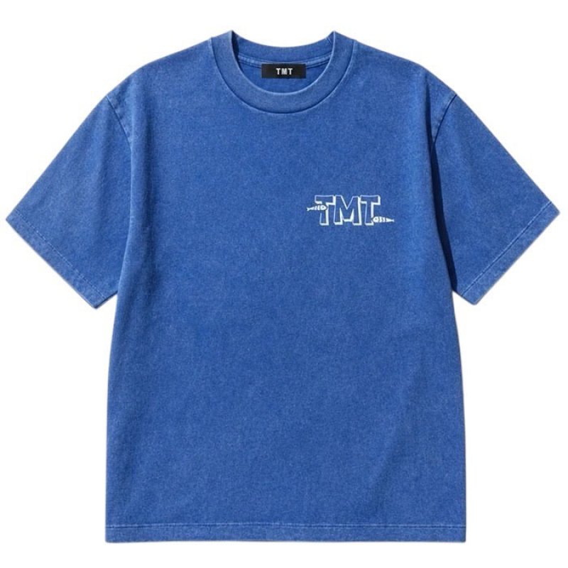 【TMT】半袖Tシャツ、サックスブルー TMT / 6.2oz COTTON SS TEE (canning) (blue)の通販－INCENSE(インセンス)