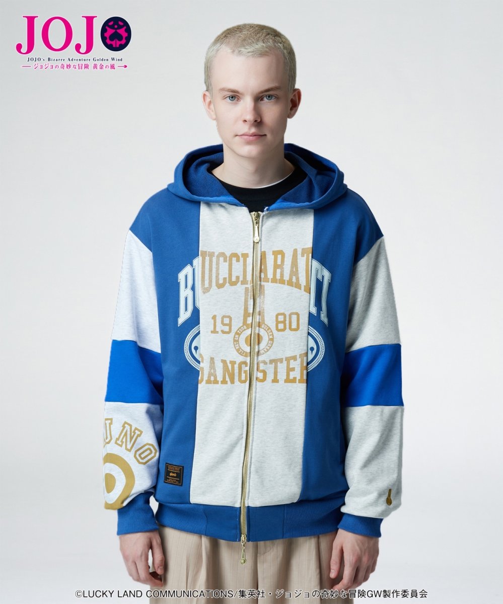 画像3: 【アニメ『ジョジョの奇妙な冒険 黄金の風』 glambコレクション】glamb グラム / Bruno Bucciarati’s Stand Hoodie (1色展開) (3)