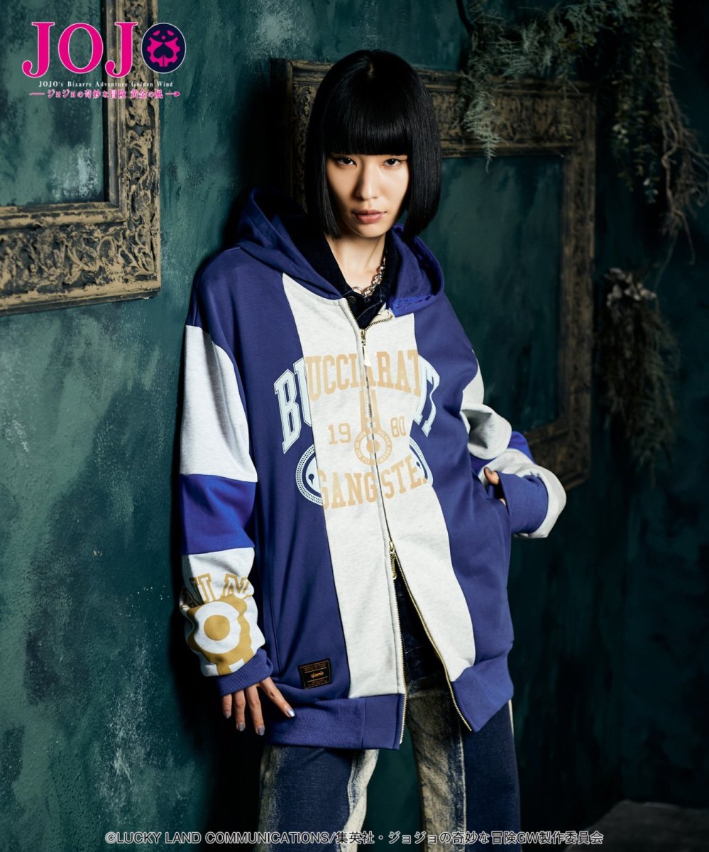 画像6: 【アニメ『ジョジョの奇妙な冒険 黄金の風』 glambコレクション】glamb グラム / Bruno Bucciarati’s Stand Hoodie (1色展開) (6)
