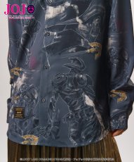 画像9: 【アニメ『ジョジョの奇妙な冒険 黄金の風』 glambコレクション】glamb グラム / Jean Pierre Polnareff’s Stand Shirt (1色展開) (9)