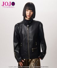 画像12: 【アニメ『ジョジョの奇妙な冒険 黄金の風』 glambコレクション】glamb グラム / Bruno Bucciarati Riders Jacket (1色展開) (12)