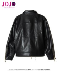 画像3: 【アニメ『ジョジョの奇妙な冒険 黄金の風』 glambコレクション】glamb グラム / Bruno Bucciarati Riders Jacket (1色展開) (3)